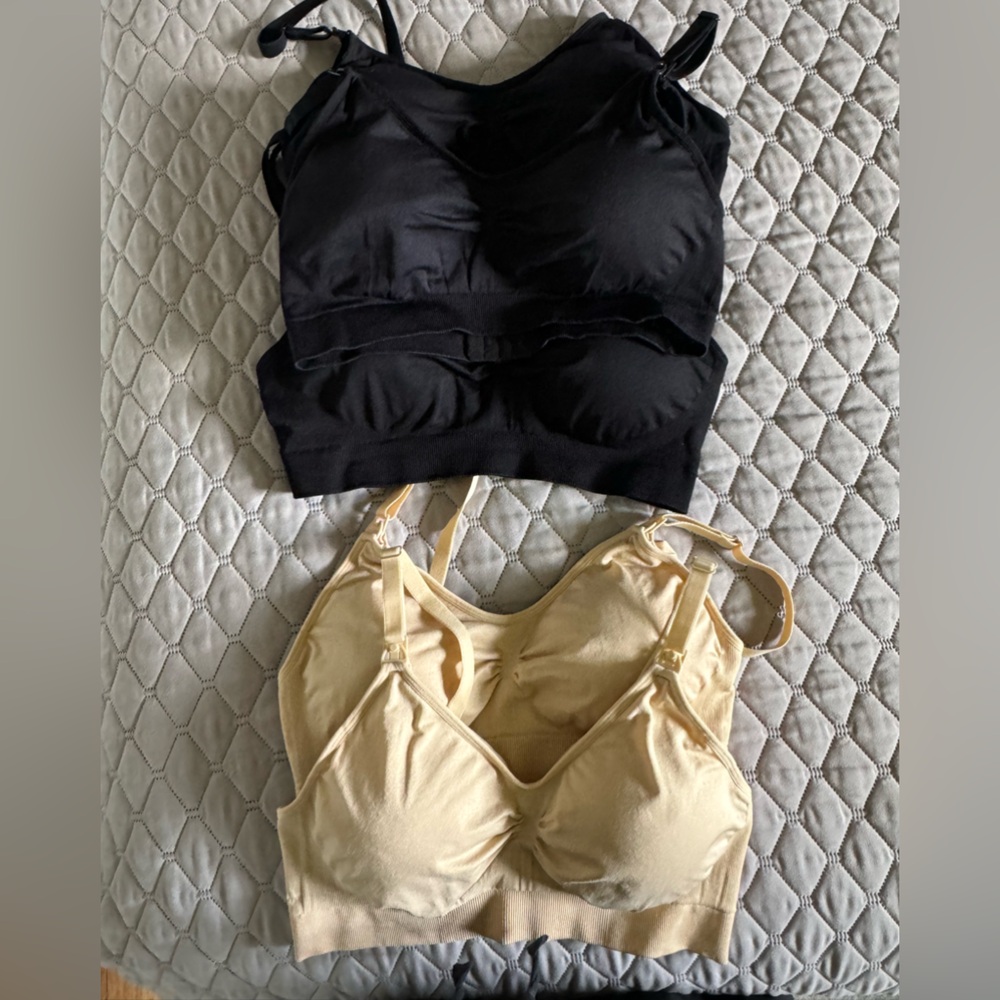 Amazon Nursing bra 5 pack. NWOT.
